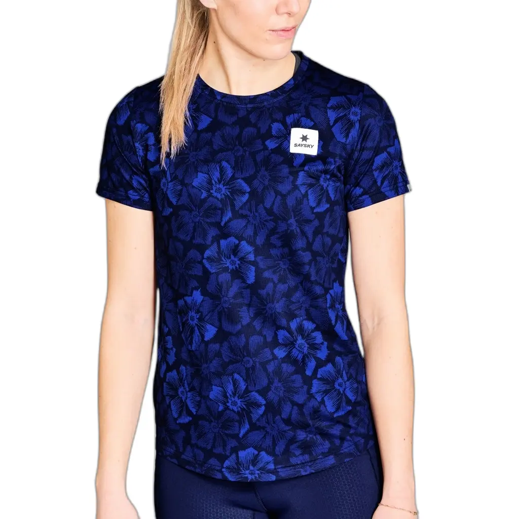 T-shirt femme Saysky Flower Combat