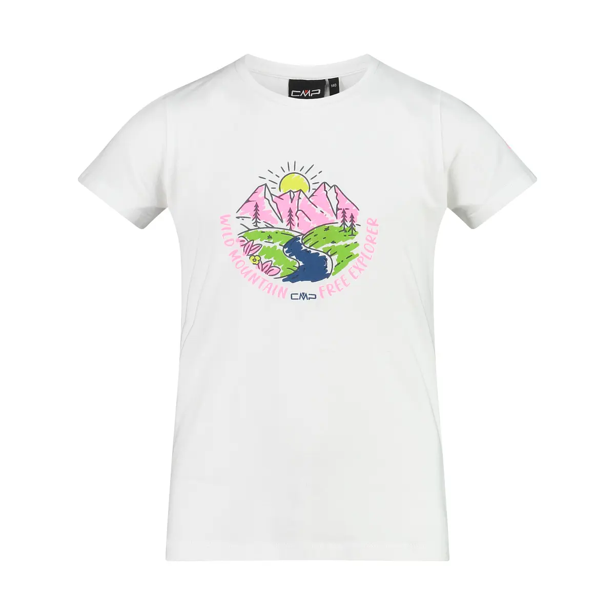 T-shirt fille en coton CMP