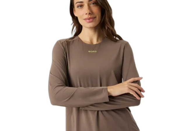 T-shirt manches longues femme Björn Borg Performance Feather