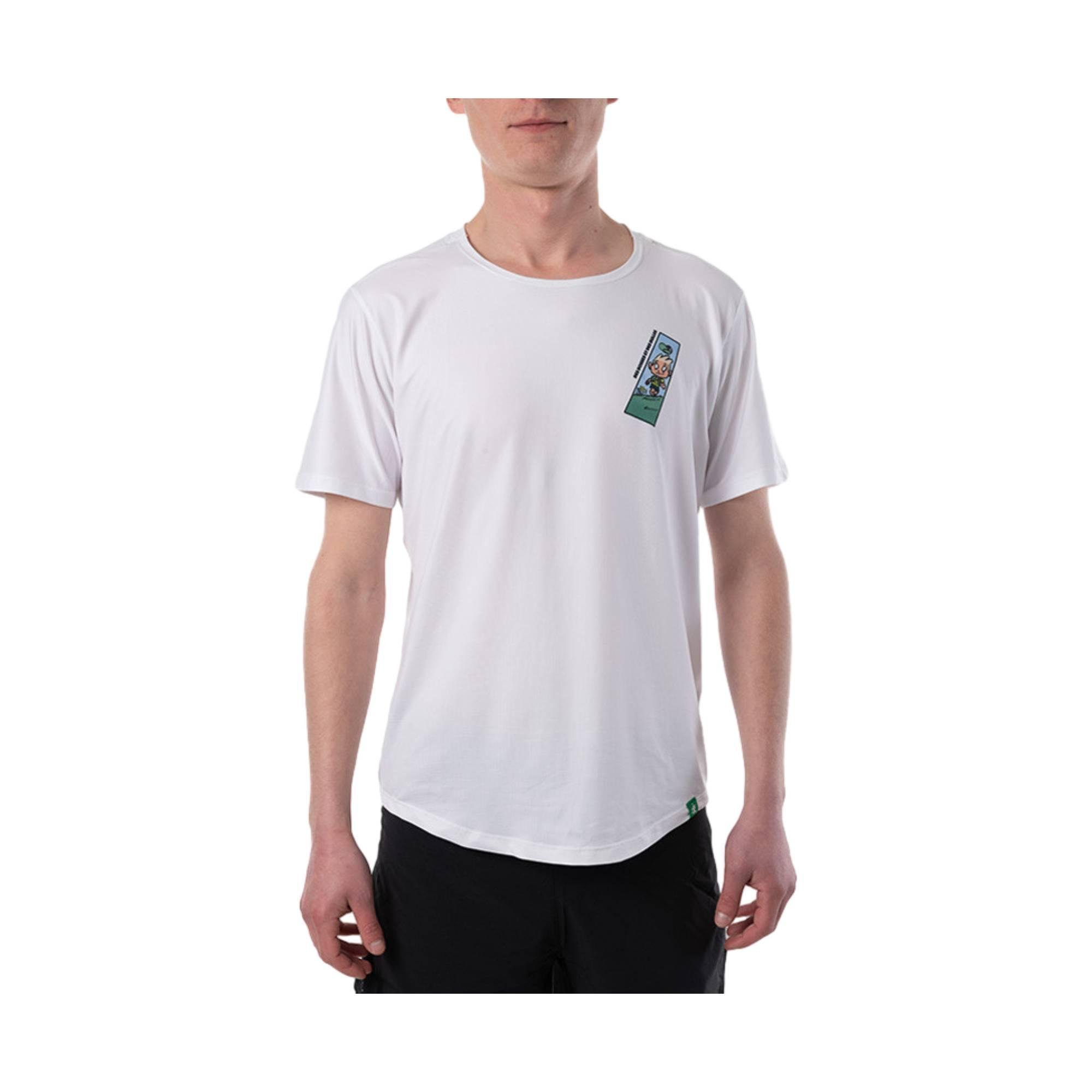 T-shirt Technique Dbdb Blanc - Homme