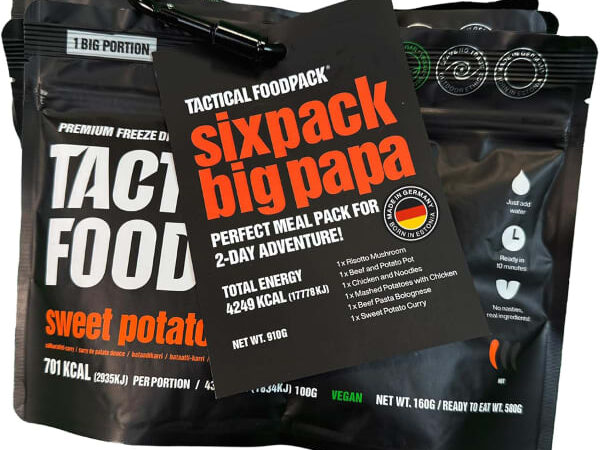 TACTICAL FOODPACK SIXPACK BIG PAPA 910G