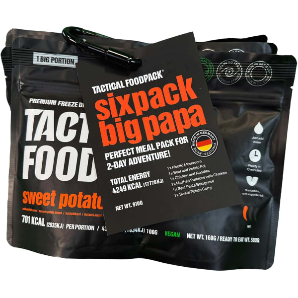 TACTICAL FOODPACK SIXPACK BIG PAPA 910G