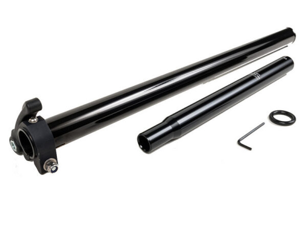 Tige de selle Brompton noir - Télescopique