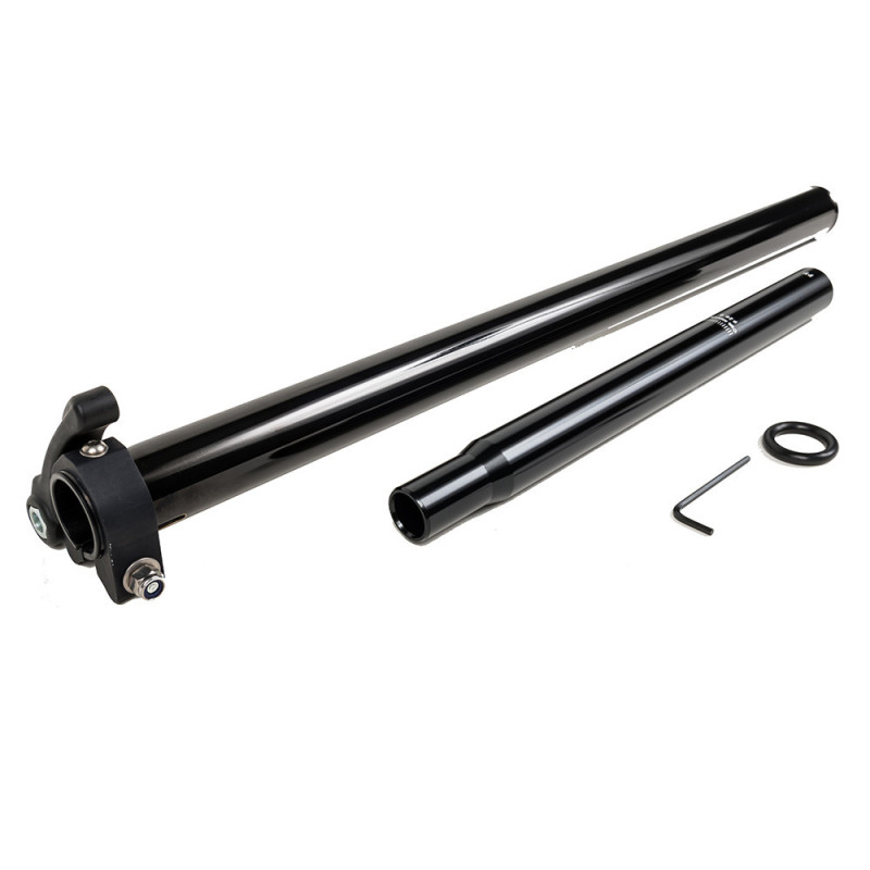 Tige de selle Brompton noir - Télescopique