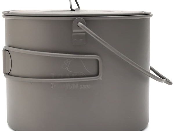 TOAKS TITANIUM 1300ML POT WITH BAIL HANDLE