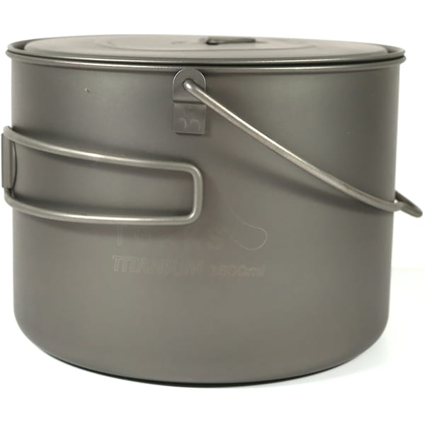 TOAKS TITANIUM 1600ML POT WITH BAIL HANDLE