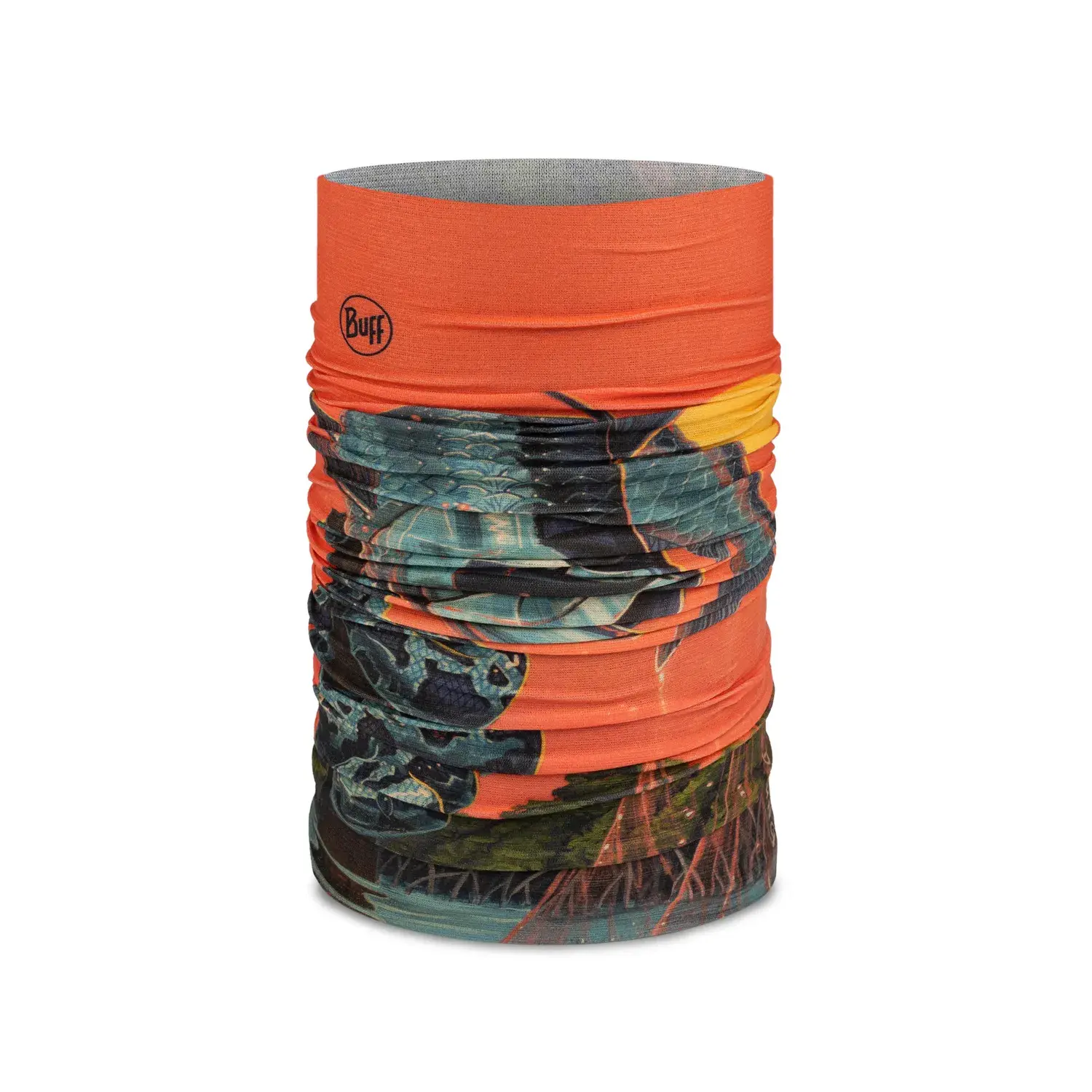 Tour de cou Buff Angler Coolnet Uv® Derek King Python