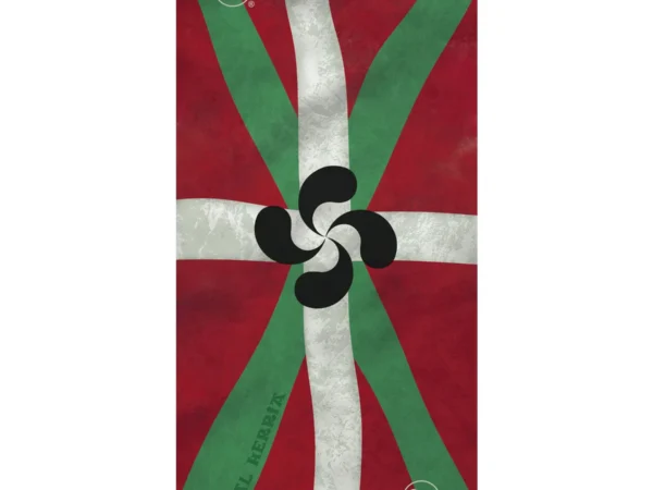 Tour de cou original Buff Drapeau Basque