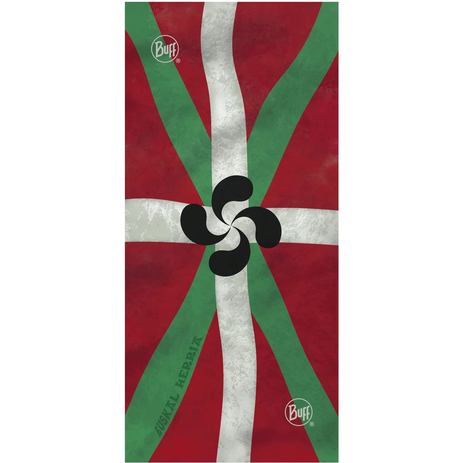 Tour de cou original Buff Drapeau Basque