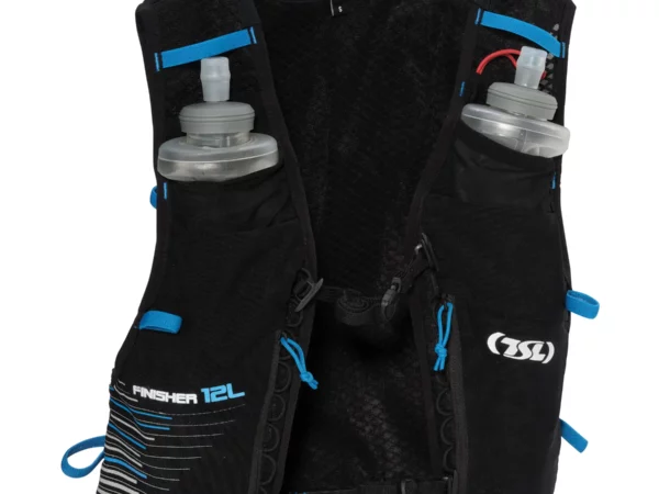 Gilet d'hydratation avec 2 flasques souples TSL Finisher 12 L