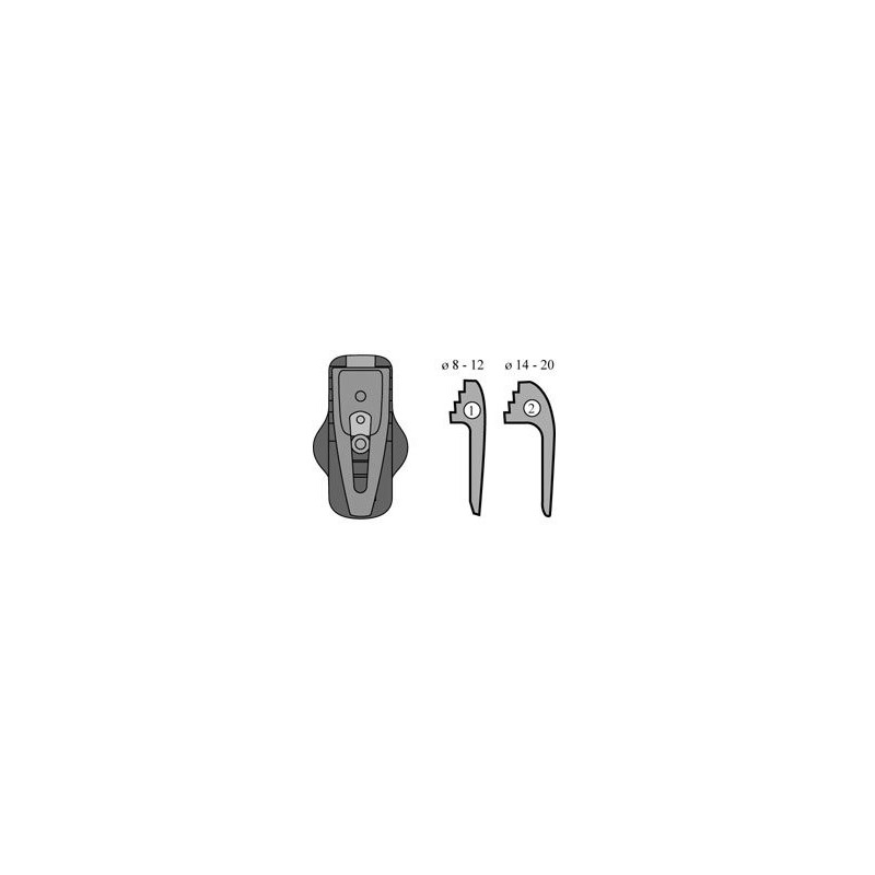 Vaude paire de crochets Step Adjust