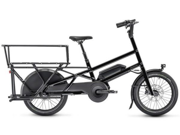 Vélo cargo électrique Moustache Lundi 20 Cargo 5 - 500 Wh, Équipé