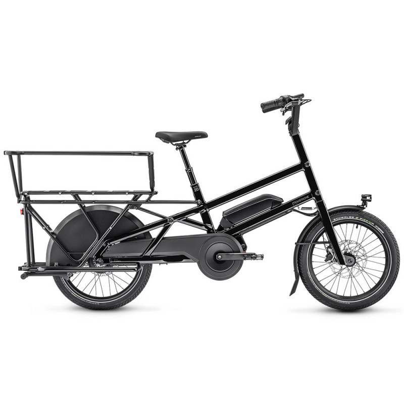 Vélo cargo électrique Moustache Lundi 20 Cargo 5 - 500 Wh, Équipé