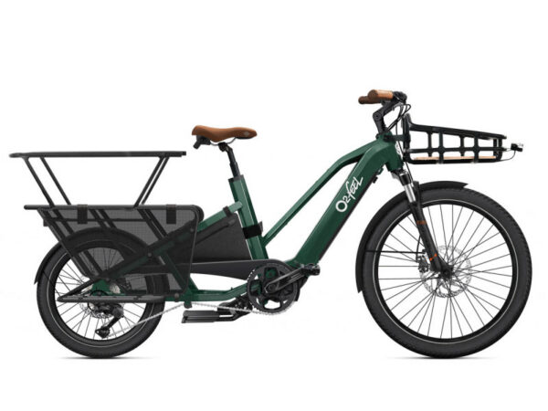 Vélo cargo électrique O2feel Equo 4.1 - 720 Wh, Avec Pack Family, Unique