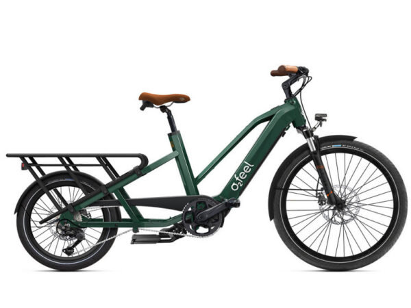 Vélo cargo électrique O2feel Equo 4.1 - 720 Wh, Sans Pack Family, Unique