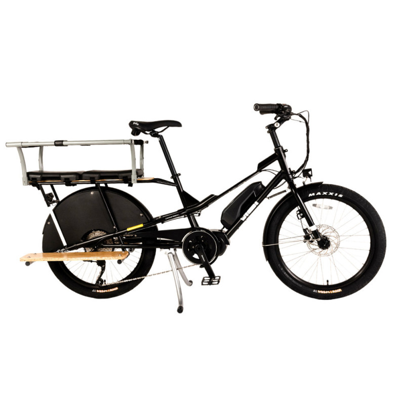 Vélo cargo électrique Yuba Kombi E6 - Family edition (pegs)