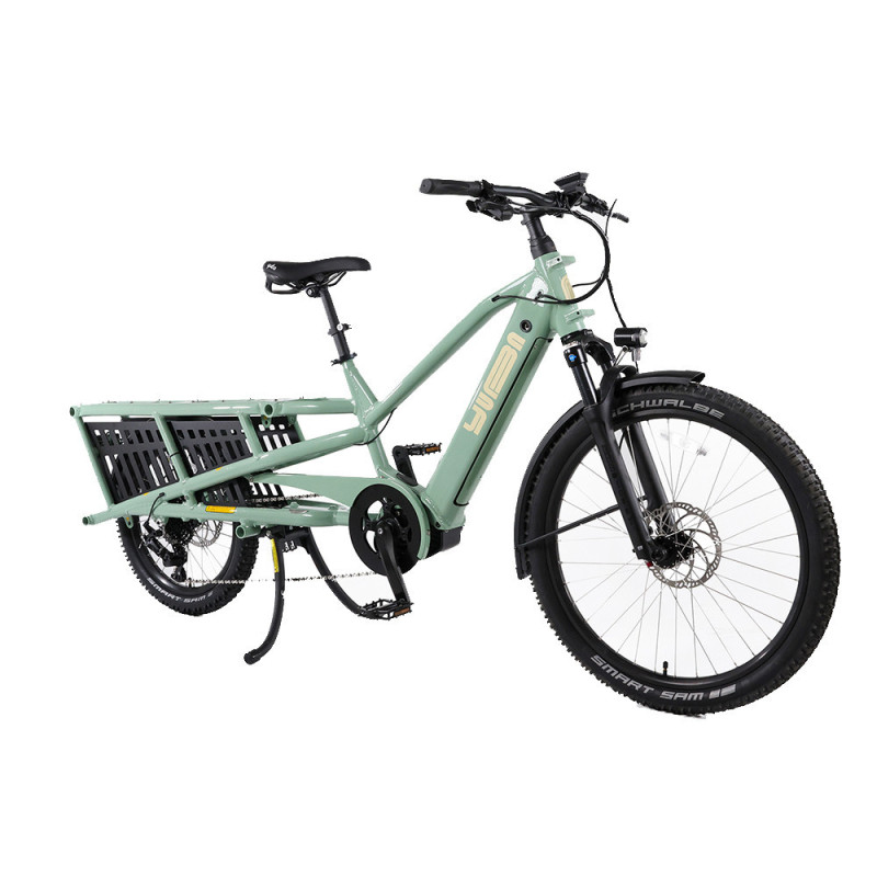 Vélo cargo électrique Yuba Spicy Curry+ - Classique, Lunar