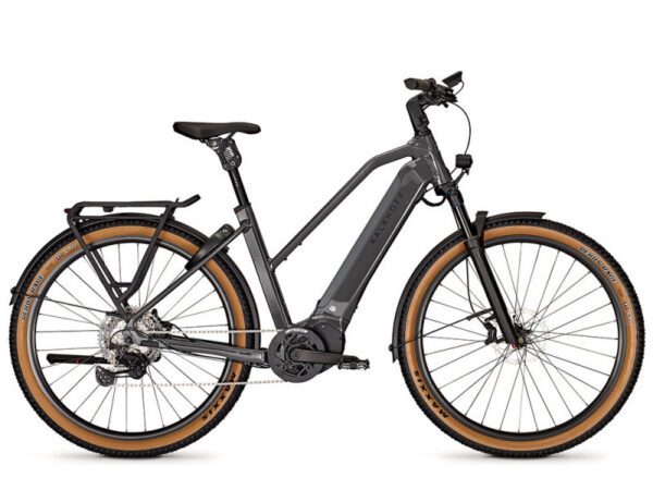 Vélo de randonnée électrique Kalkhoff Entice 5 Advance+ - 625 Wh, Trapèze