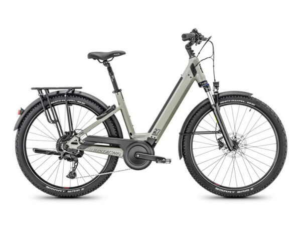 Vélo de randonnée électrique Moustache Samedi 27 Xroad 4 - 625 Wh - Ouvert
