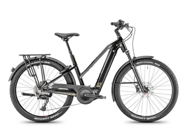 Vélo de randonnée électrique Moustache Samedi 27 Xroad 6 - 500 Wh - Ouvert