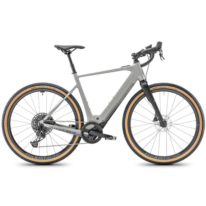Vélo gravel électrique Moustache Dimanche 29 Gravel 4 - 400 Wh - Haut