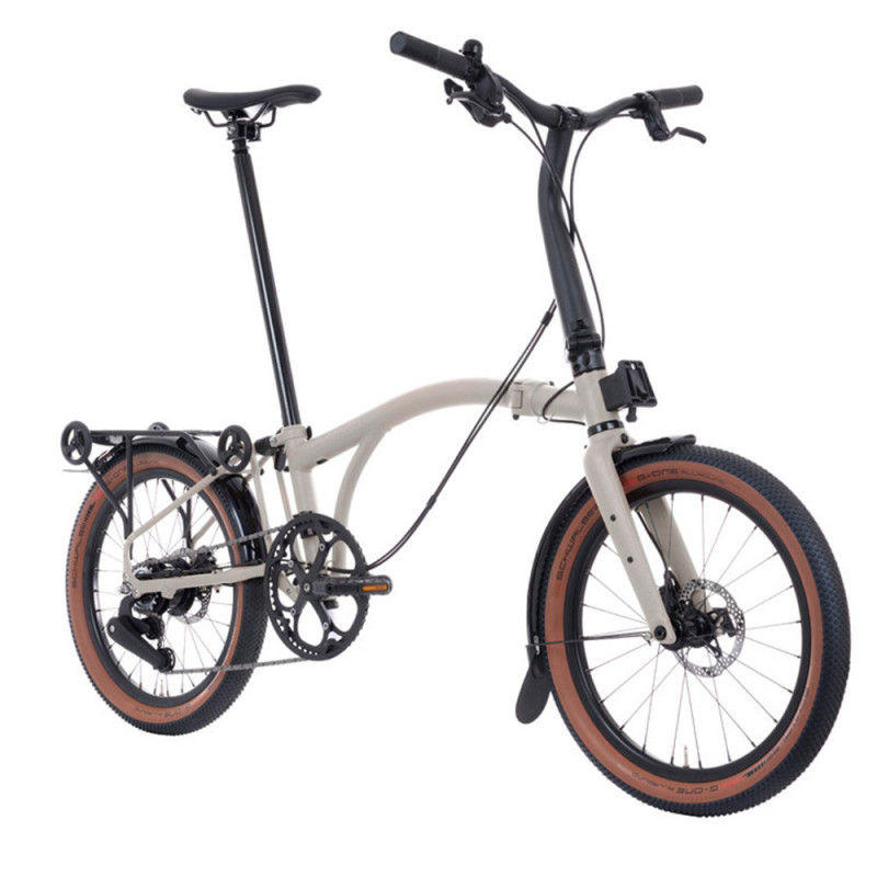 Vélo pliant Brompton G Line - Avec, Traildust White