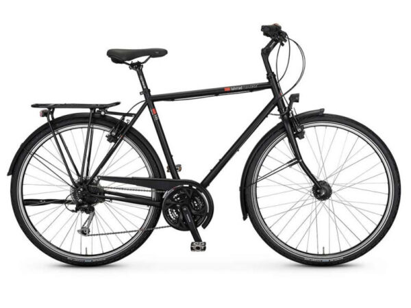 Vélo trekking VSF Fahrradmanufaktur T-100 - Shimano Alivio 27V / HS11 (2023) - Trapèze