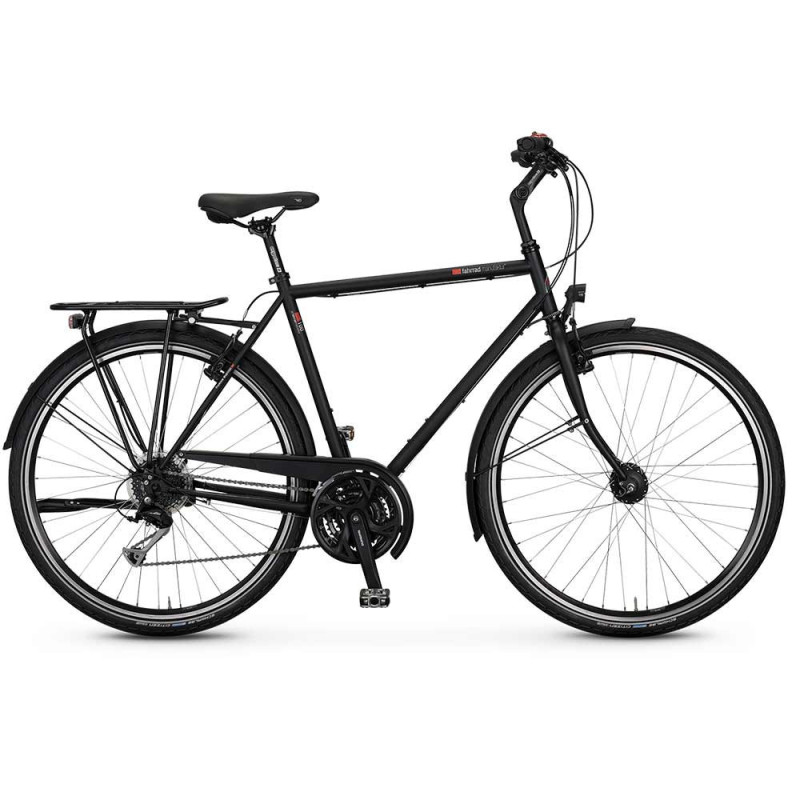 Vélo trekking VSF Fahrradmanufaktur T-100 - Shimano Alivio 27V / V-Brake (2023) - Trapèze