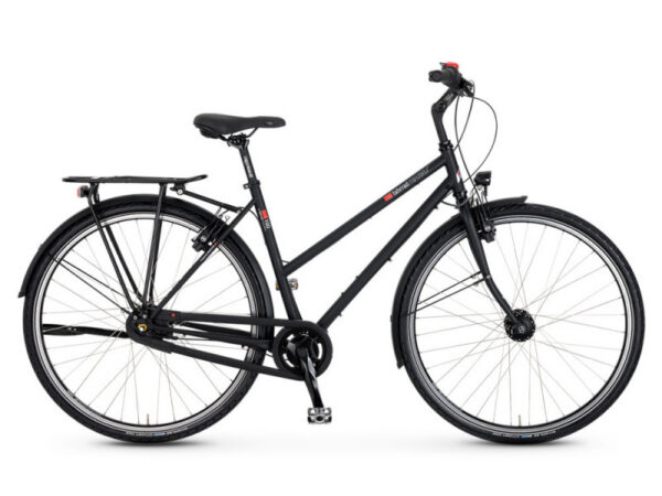 Vélo trekking VSF Fahrradmanufaktur T-100 - Shimano Cues 18V / HS11 - Trapèze