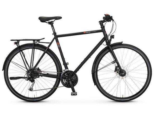 Vélo trekking VSF Fahrradmanufaktur T-100 Sport - Shimano Cues 18V / Disc - Trapèze