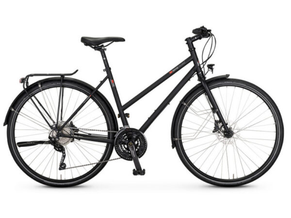 Vélo trekking VSF Fahrradmanufaktur T-500 - Shimano Cues 20V / Disc - Trapèze