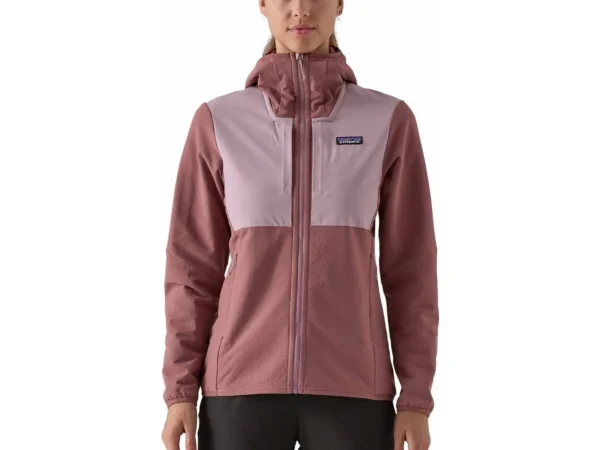 Veste à capuche full zip femme Patagonia R2
