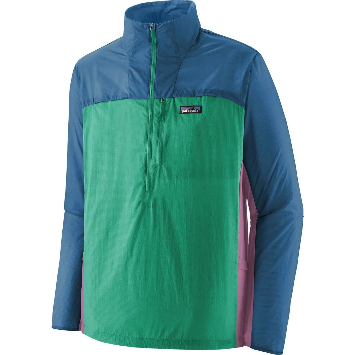 Veste imperméable 1/2 zip Patagonia Houdini Stash
