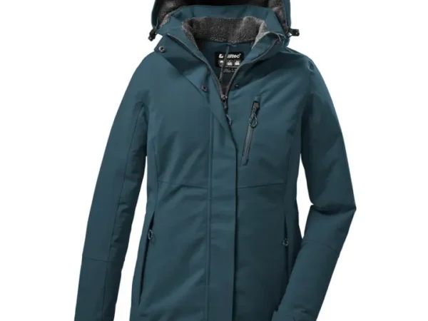 Veste imperméable à capuche femme Killtec Kow 170