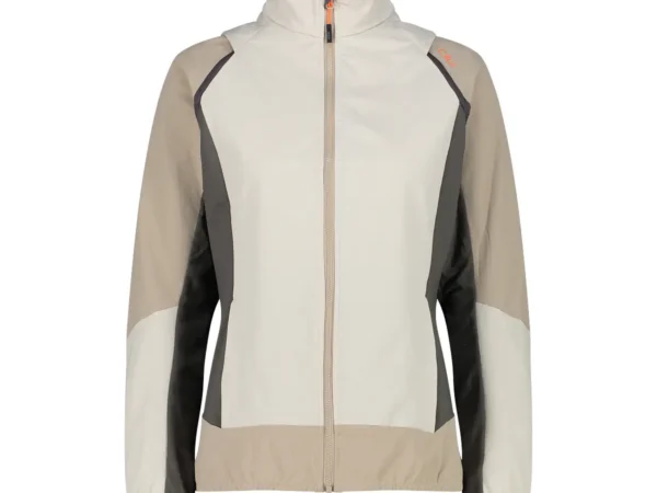 Veste imperméable hybride avec manches amovibles femme CMP