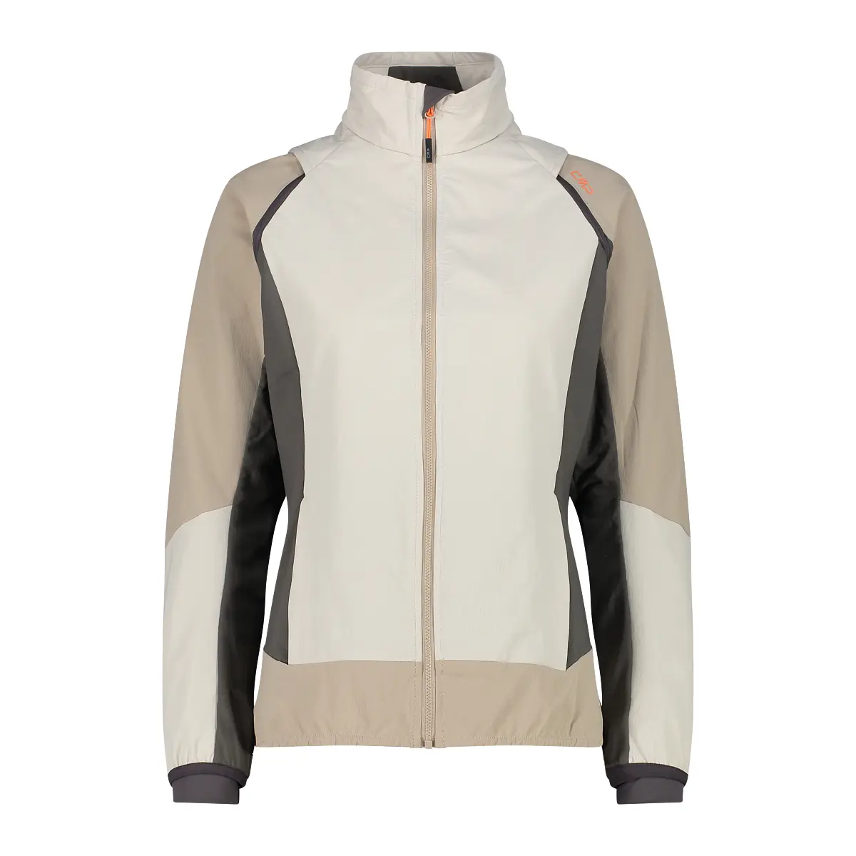 Veste imperméable hybride avec manches amovibles femme CMP
