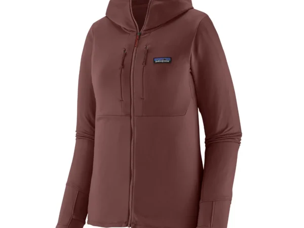 Veste imperméable zippée à capuche femme Patagonia R1 Thermal