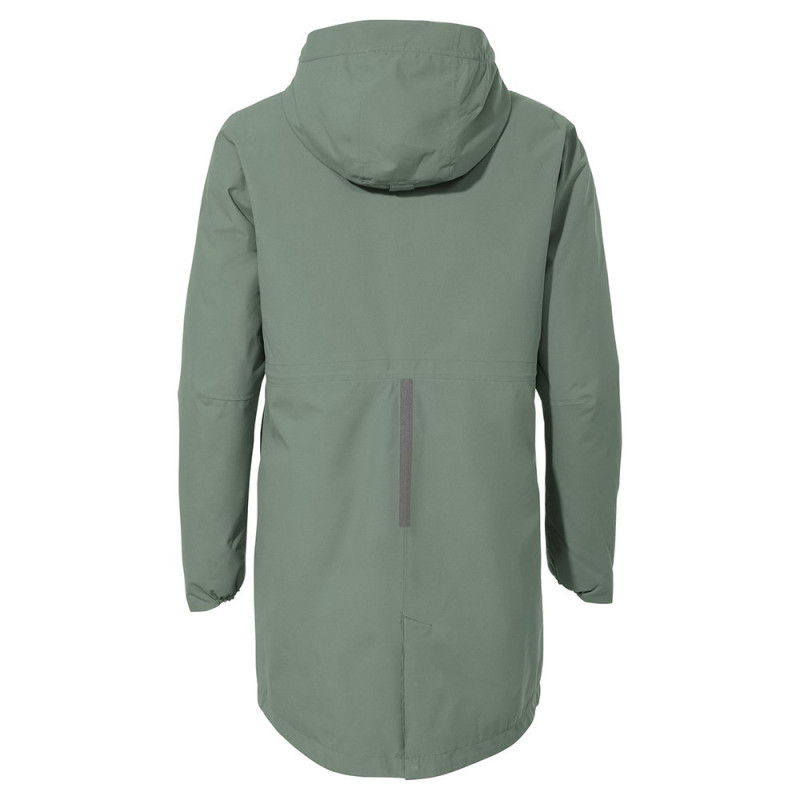 Veste Parka vélo femme Vaude Cyclist Padded II - Agave