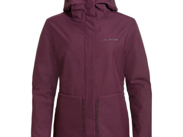 Veste vélo femme Vaude Cyclist Padded IV - cassis ou black (2022) - Cassis