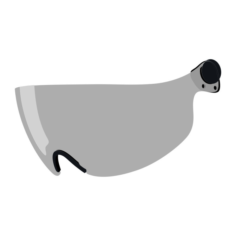 Visière de casque Kask Urban Life Style - Visière : Fumée