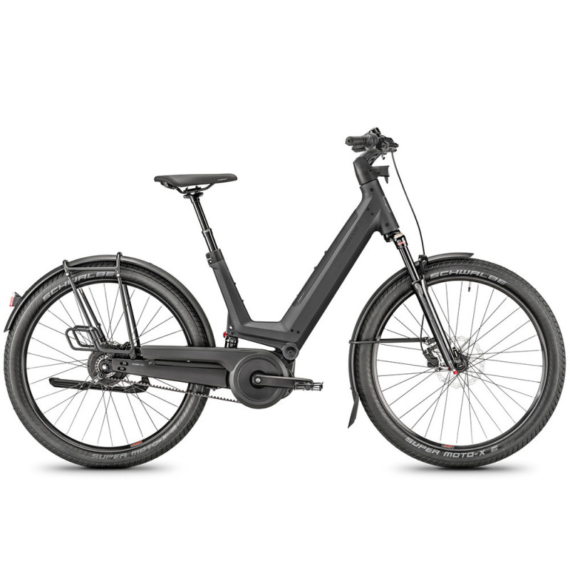 VTC électrique Moustache J. ON Enviolo - 625 Wh - Porte-bagages light