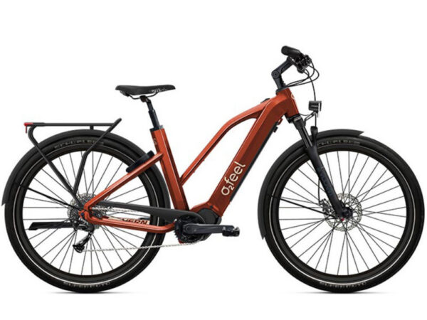 VTC électrique O2feel Vern Urban Power 7.1 - 720 Wh, M/52 (27.5"), Trapèze