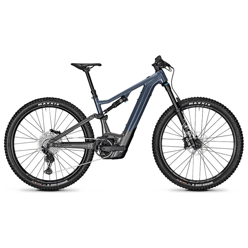 VTT électrique Focus Jam² 6.8 (2023) - 750 Wh, Gris / Bleu