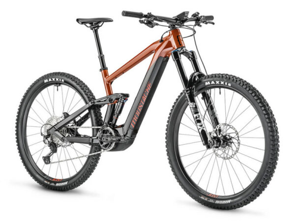VTT électrique Moustache Samedi 29 Game 7 - 750 Wh, Noir / Orange