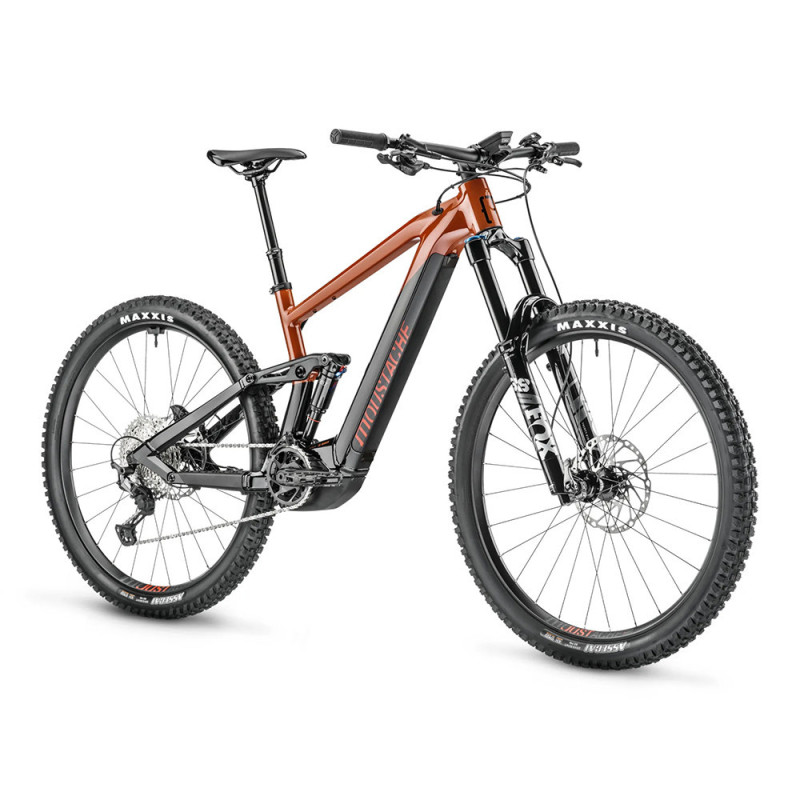 VTT électrique Moustache Samedi 29 Game 7 - 750 Wh, Noir / Orange