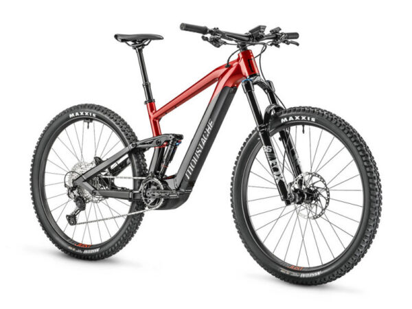VTT électrique Moustache Samedi 29 Trail 7 - 750 Wh, Noir / Rouge