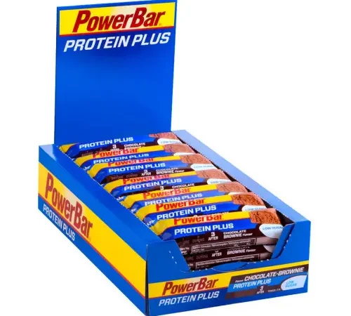 Barres PowerBar Protein Plus 30 % Low Sugar - Chocolate Brownie