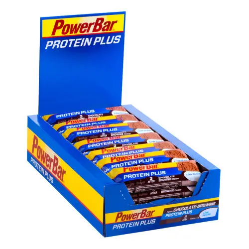 Barres PowerBar Protein Plus 30 % Low Sugar - Chocolate Brownie