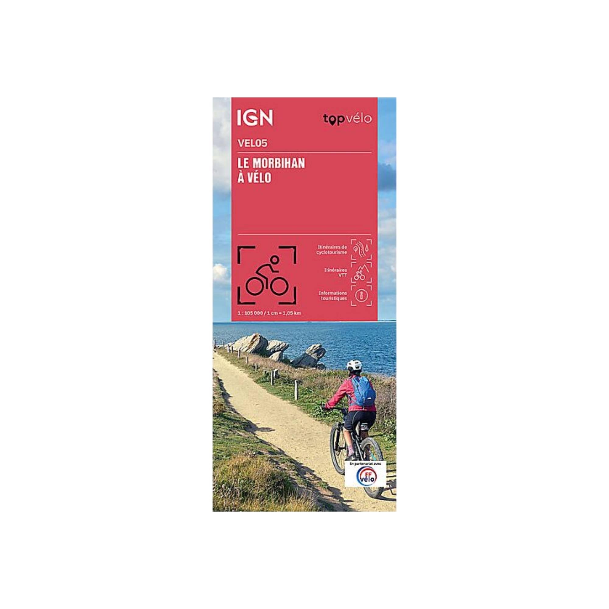 Carte Ign Le Morbihan A Velo Vel05