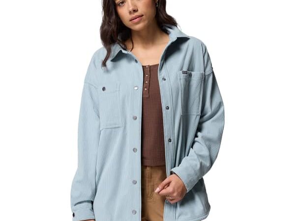 COLUMBIA BLUE POINT CREEK CORDUROY SHIRT JACKET